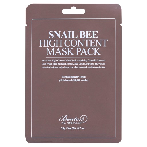 BENTON Snail Bee High Content Mask Balenie 20g