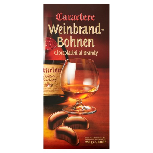 Piasten Caractere s brandy pralinkami 250 g