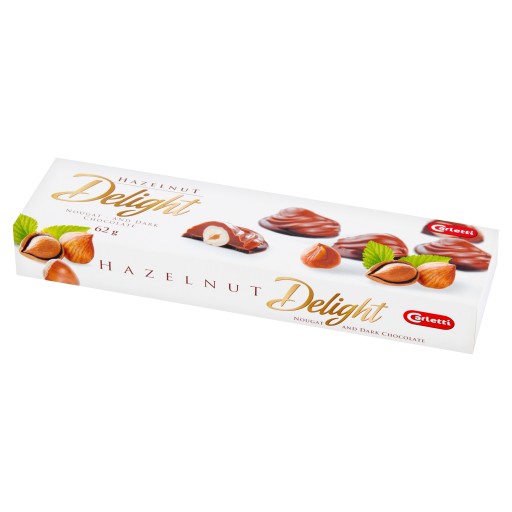 Carletti Delight Liesko-orieškový čokoládový dezert na darček 62g