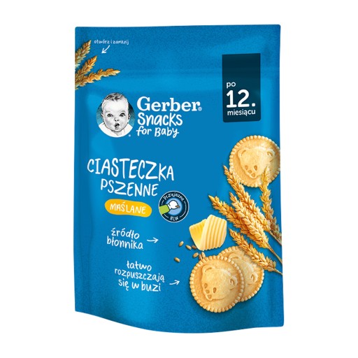 Gerber Maslové pšeničné sušienky po 12 mesiacoch 150g