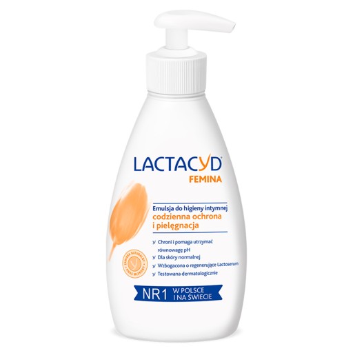 Lactacyd Femina emulzia na intímnu hygienu 200ml