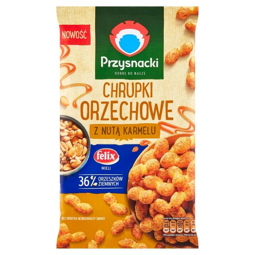 Chrumkavý orieškový snack/krmivo 100g