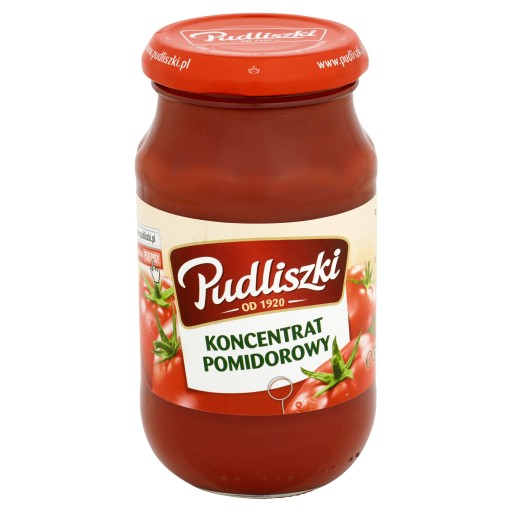 Pudliszki Paradajkový koncentrát 30% 310g