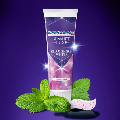 blend-a-med 3D White Luxe Glamorous White Sweet Mint 75 ml