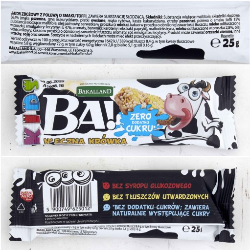 BA bar! *FUDGE* 25g - Bakalland