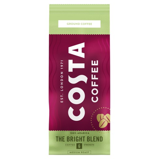 Costa Coffee Bright Blend mletá káva 200g