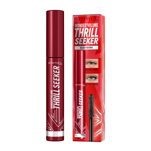 Rimmel Wonder'Volume Thrill Seeker Mascara 002 Black Brown 8 ml