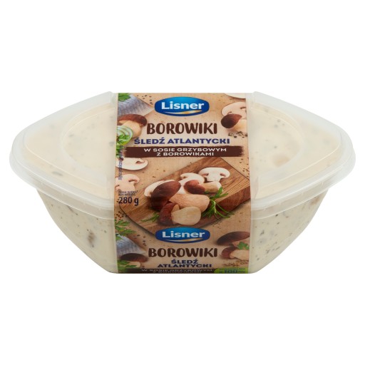 ATLANTICKÝ SLEDE V HUBOVEJ OMÁČKE S BULKAMI 280g LISNER