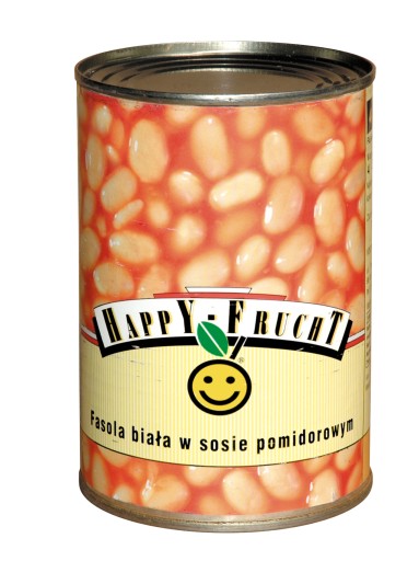 Happy Frucht Biela fazuľa v paradajkovej omáčke 400