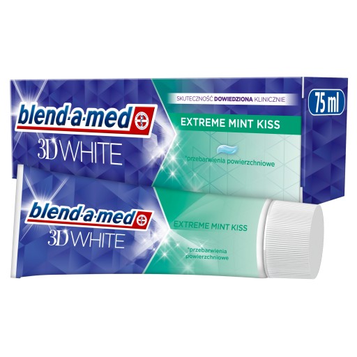 NAMIEŠAJ MED 3D BIELY 75ML EXTREME MINT BOZK