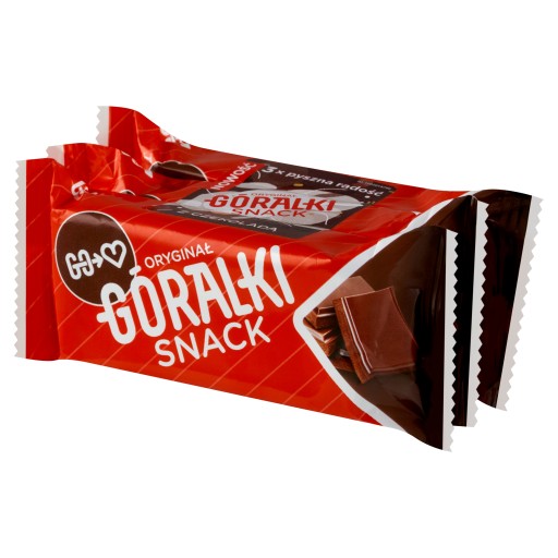 Góralki vaflový snack čokoládový 3x27g