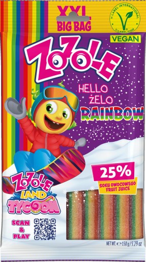 Zozole dúhové želé 150g