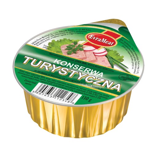 TURISTICKÁ KONZERVA 130g EVRAMEAT
