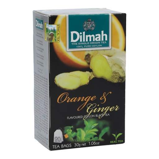 Dilmah pomaranč a zázvor 20 tb