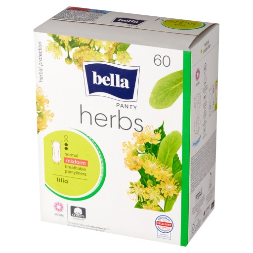 BELLA BYLINKOVÉ VLOŽKY s lipovým kvetom TILIA 60 ks.