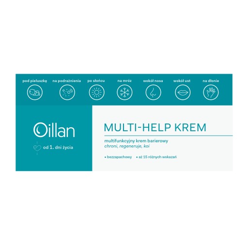 Oillan Multi-Help-multifunkčný bariérový krém 50ml