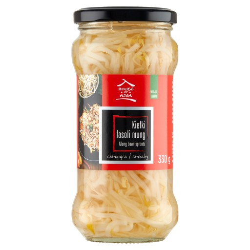 Klíčky fazuľky mungo v marináde 330 g House of Asia