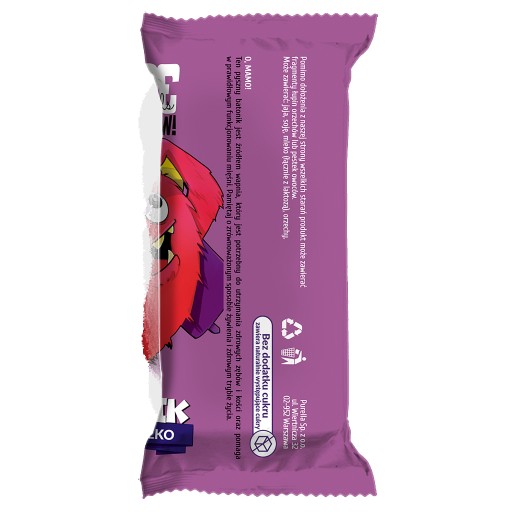 BLUEBERRY & APPLE tyčinka bez pridaného cukru 25 g BeRAW! deti