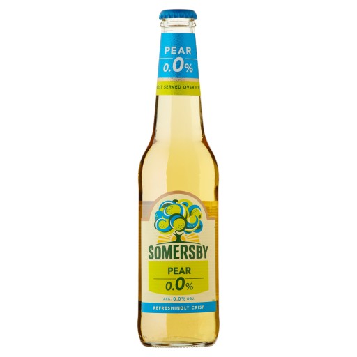 Somersby Hruška pivo 0,0% fľaša 400 ml