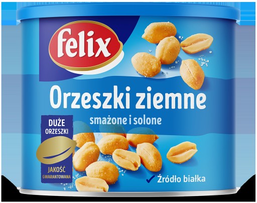 Arašidy FELIX, konzerva, 140 g, solené