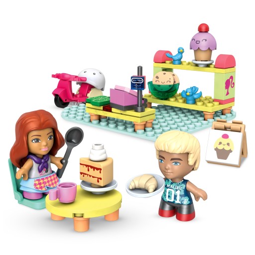 VÝSTUP Mega Bloks Barbie bloky cukráreň GWR32