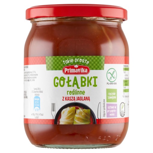 Vegetariánska kapustnica s prosom BEZGL 480 g
