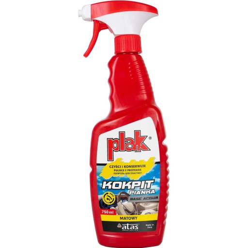ATAS PLAK MATNÁ PENA DO KOKPITU 750ml