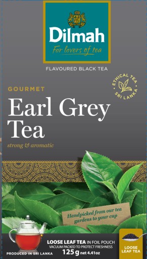 DILMAH Earl Grey 125g Leaf 12 KS