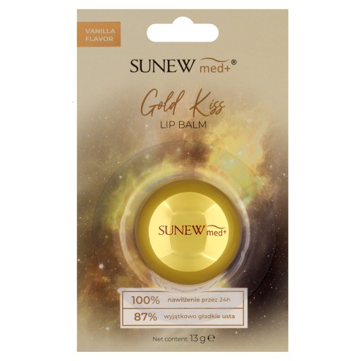 Balzam na pery SUNEW MED Gold Kiss Vanilla