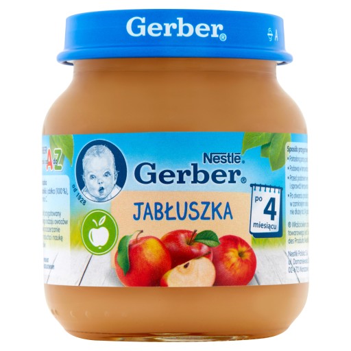 Nestlé Gerber Apple po 4 mesiacoch 125 g
