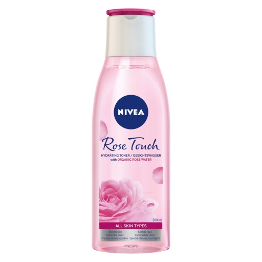 NIVEA Rose Touch hydratačné pleťové tonikum 200 ml