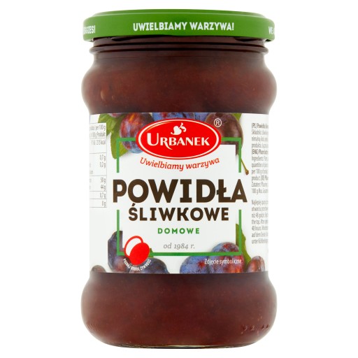 Urbánek domáci slivkový lekvár 330 g