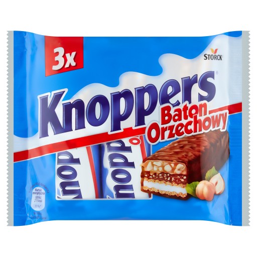 Knoppers arašidová tyčinka 3x40g