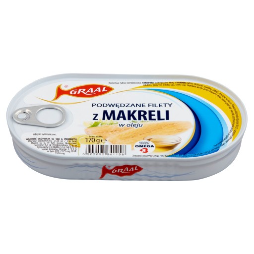 FILETKY Z GRÁLKA ÚDENÉ V OLEJU 170G