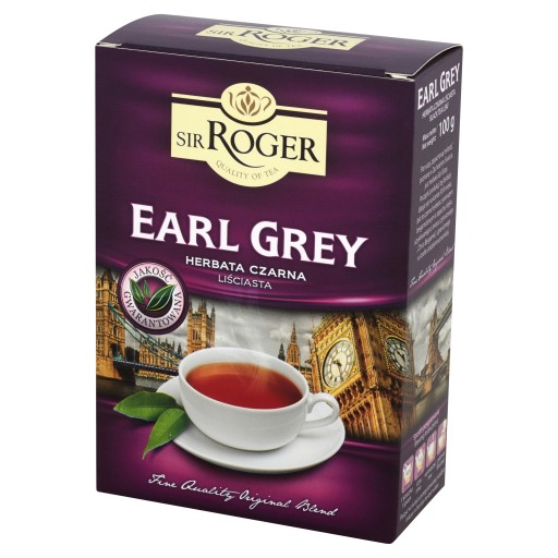 ROGER čierny sypaný čaj 100g EARL GREY