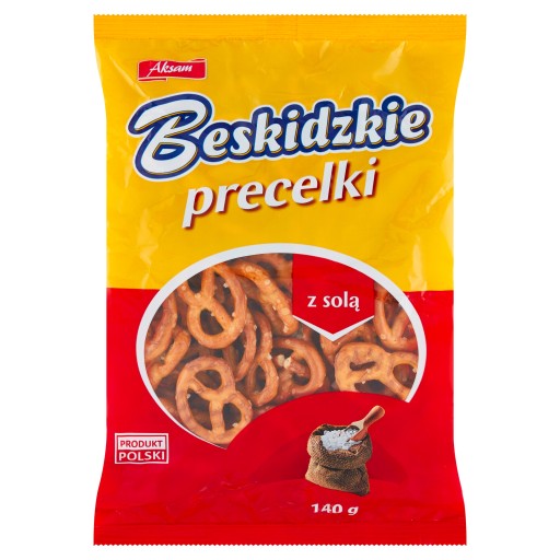 Aksam Beskidzkie praclíky so soľou 140 g x2