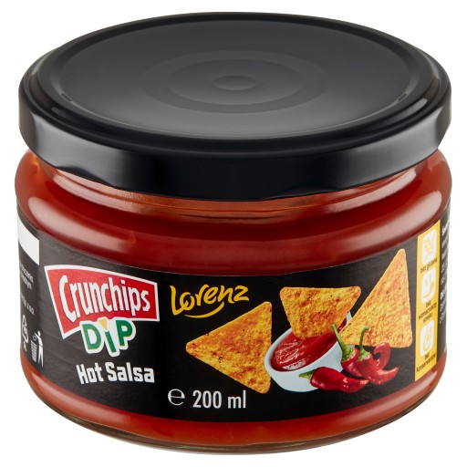 Dip Crunchips Mexická horúca salsa omáčka 200 ml