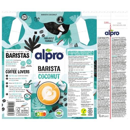 Barista Alpro kokosovo-sójový nápoj 1l