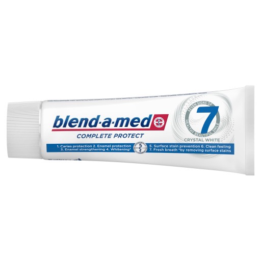 Blend-A-Med Fresh krištáľovo biela pasta 75ML strieborná