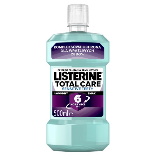 Listerine Total Care Sensitive ústna voda 500 ml