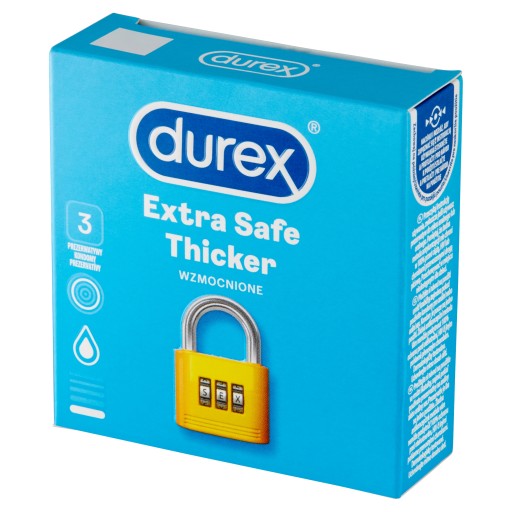 Durex Extra Safe kondómy 3 ks.