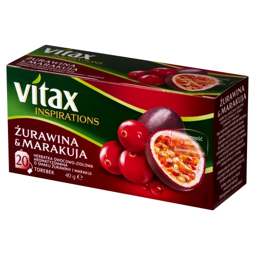 Vitax Mučenkový čaj z brusníc 20 tb