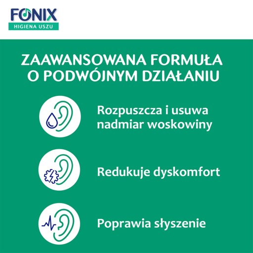 FONIX HYGIENA UŠÍ NA ODSTRAŇOVANIE UŠI 30 ML