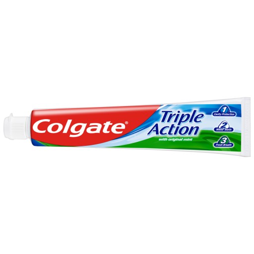 Colgate Triple Action Original mätová zubná pasta 75 ml
