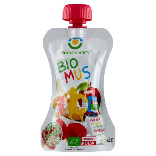 MALINA - BANÁN - JABLKOVÁ PĚNA, BEZLEPKOVÁ BI