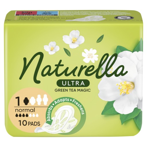 Naturella Ultra Green Tea Magic Normal Hygienické vložky 10 kusov
