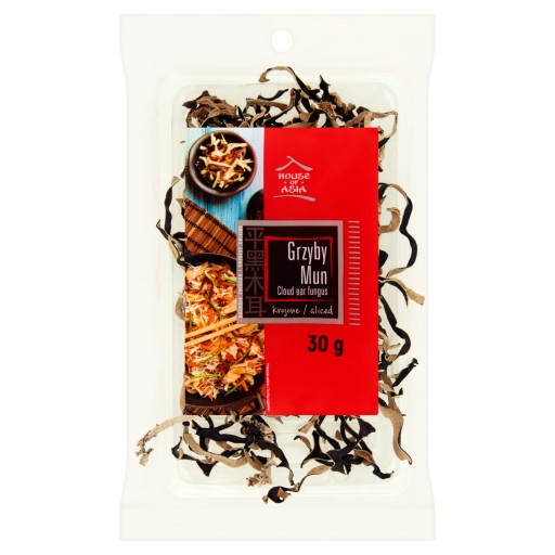 Huby House of Asia Mun, krájané, sušené, 30g