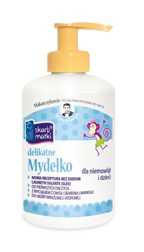Mother's Treasure Jemné tekuté mydlo pre bábätká a deti