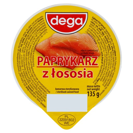 Dega lososový paprykarz 135 g