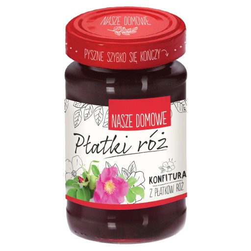 Náš domáci džem z lupeňov ruží 350 g